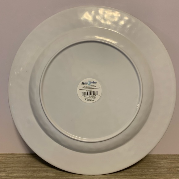 Set of 6 Nautical Theme Design Plates by Nicole's Kitchen Coastal Entertaining - Picture 7 of 8